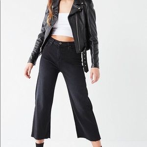 BDG Flood Wide Leg Black Jeans